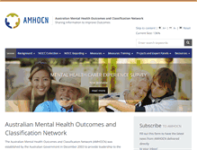Tablet Screenshot of amhocn.org